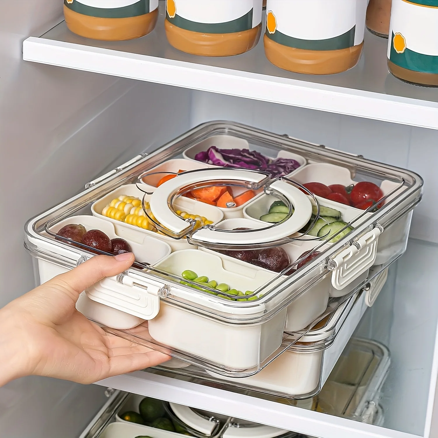 1 adet elde taşınabilir, bölme - Food Snacks Packaging incelemesi ve fiyatı