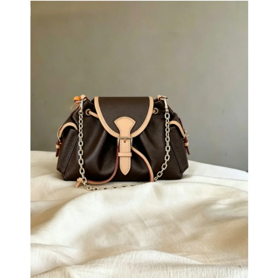 

New Size 23×17CM Women's Fashionable And Versatile Letter-printed Chain Shoulder Bag No Box