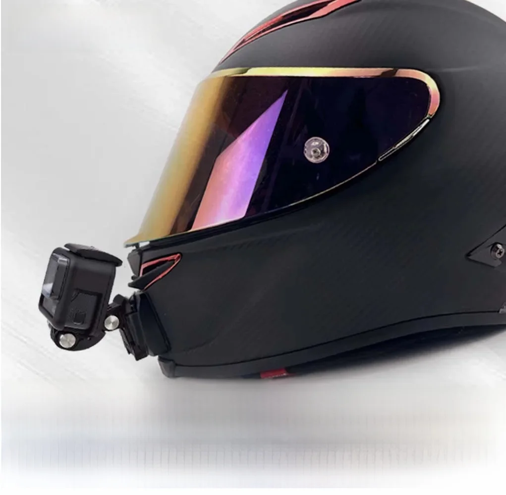 TUYU Premium Indywidualny kask motocyklowy Agv Pista GPRR K1 K5S K6aluminiowy uchwyt podbródkowy do GoPro Max Hero10 Insta360 One X2 R DJI — zdjęcie produktu 7