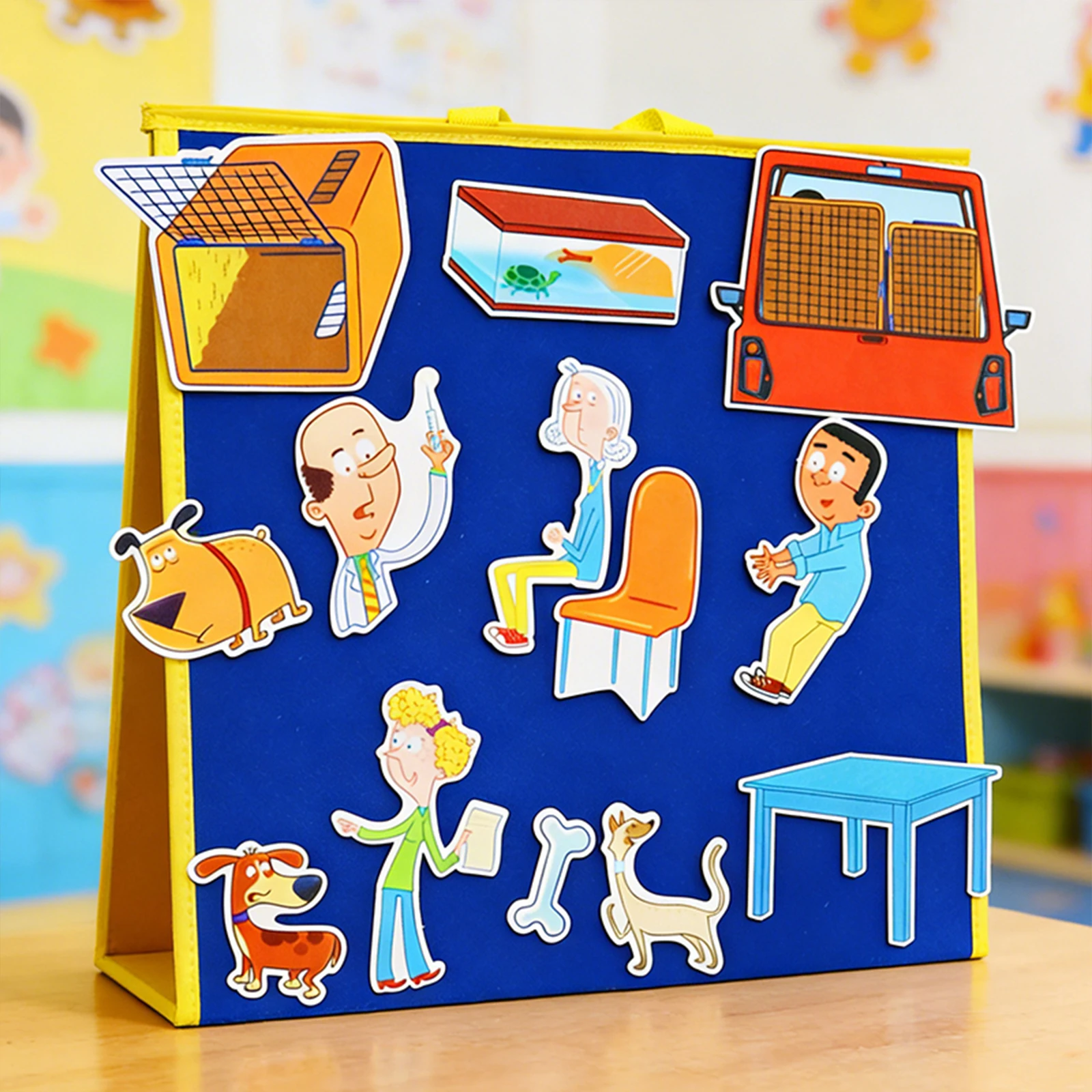 Ick And Crud Story Felt Cards, Classroom Interactive Games, Educational Toys, Early Learning Activities