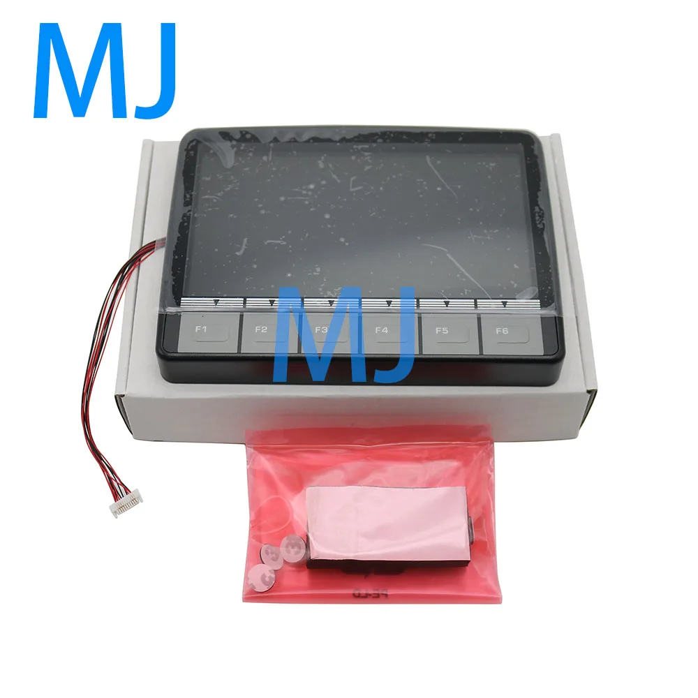 

Brand new Monitor LCD Screen Panel Fit with Plug for Komatsu PC200 8 PC200-8 PC210-8 PC-8 series Excavator Cluster Gauge display