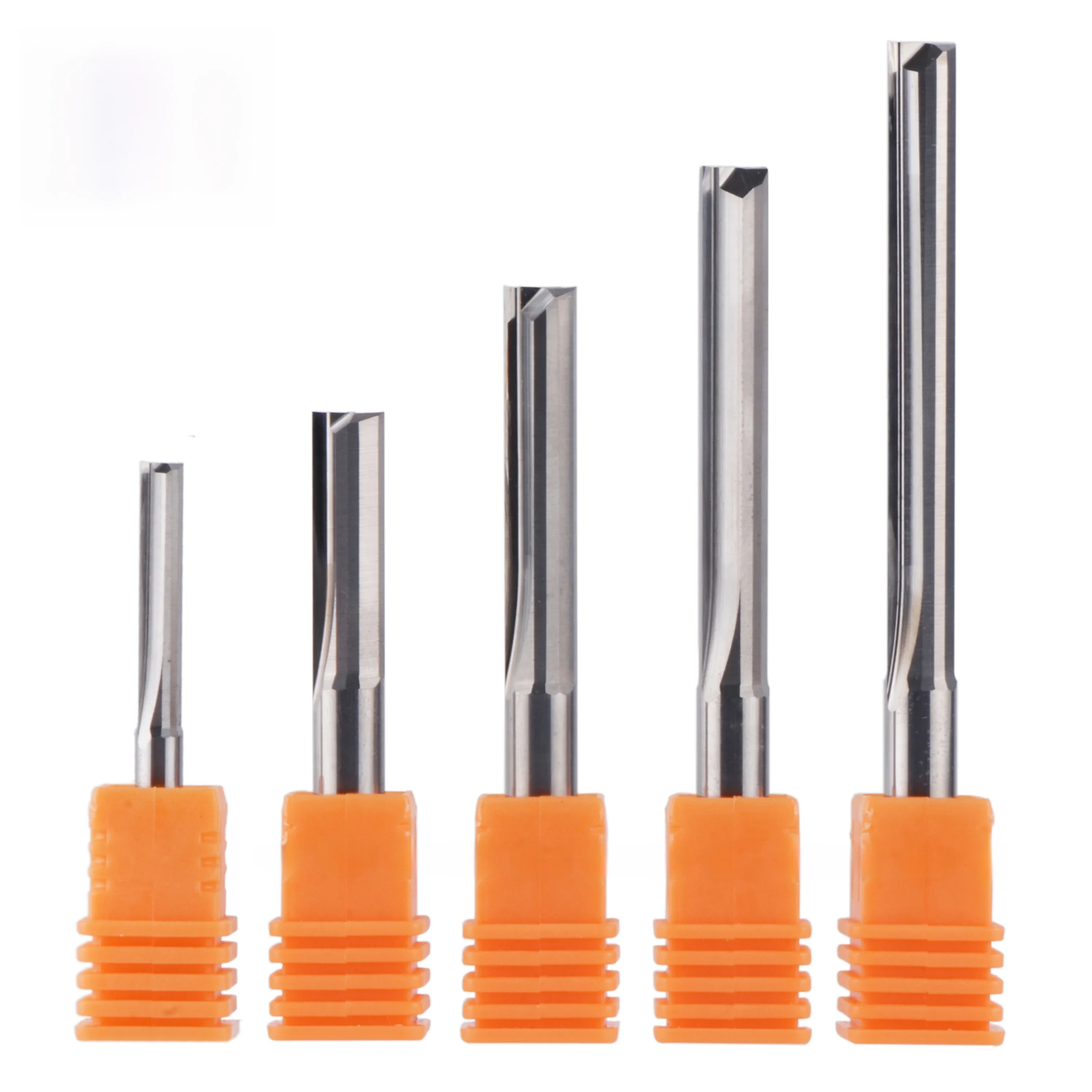 Dreanique 1pc 3.175 4 6 8mm shank 2 flauta carboneto de tungstênio fresa cnc fresa ferramentas