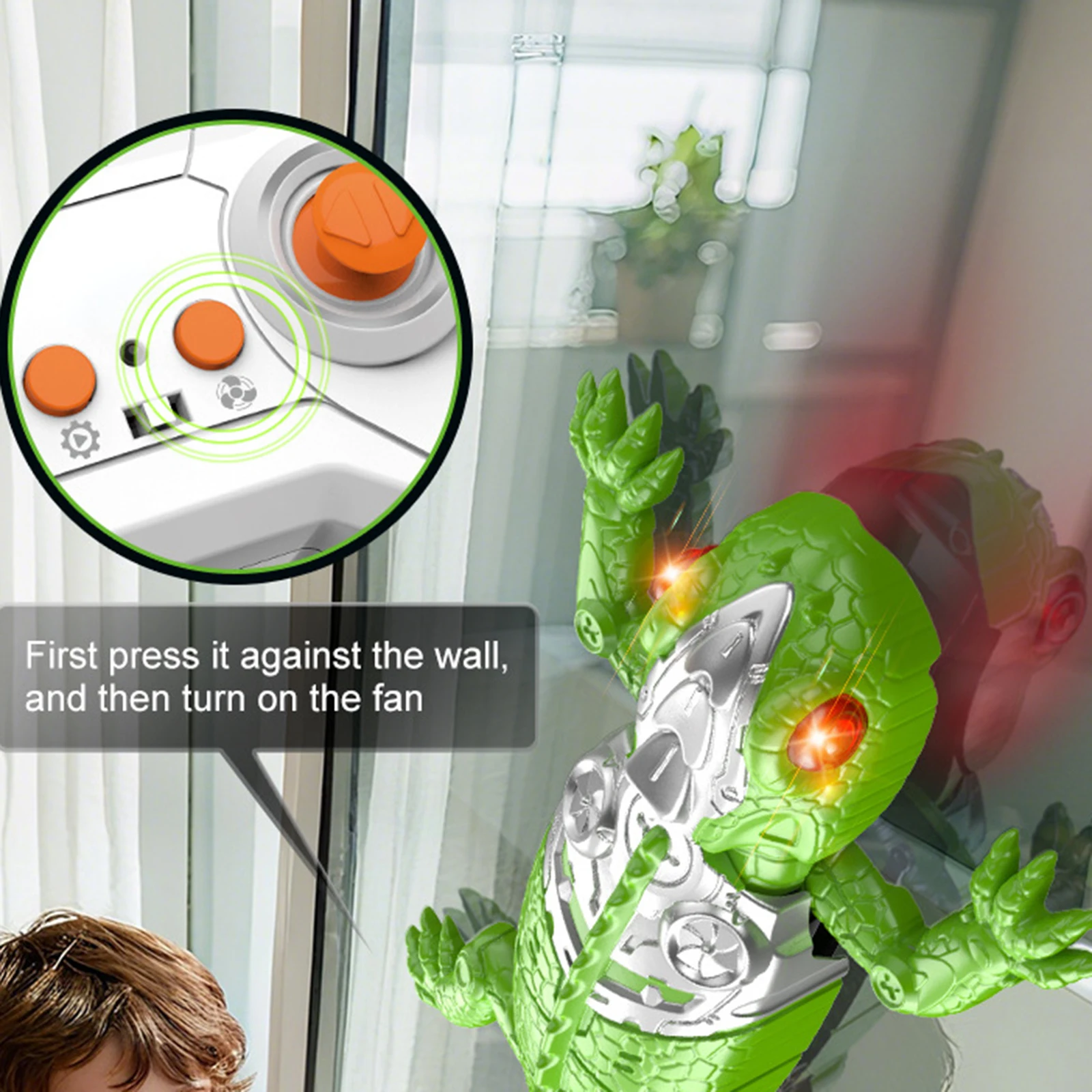 Jouet Robot Animal télécommandé, mur d'escalade au sol, corbeau, lézard, avec lumières, caméléon, jouet Animal RC pour enfants, cadeau amusant