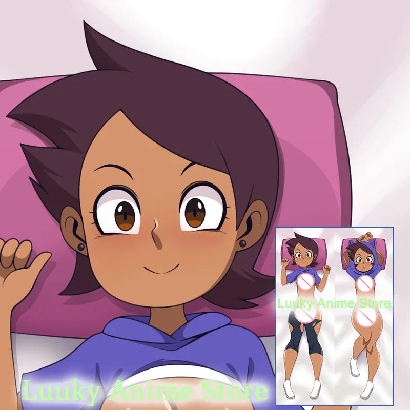 

Dakimakura Anime luz noceda (the owl house) Double Sided Print Life-size Body Pillow Cover