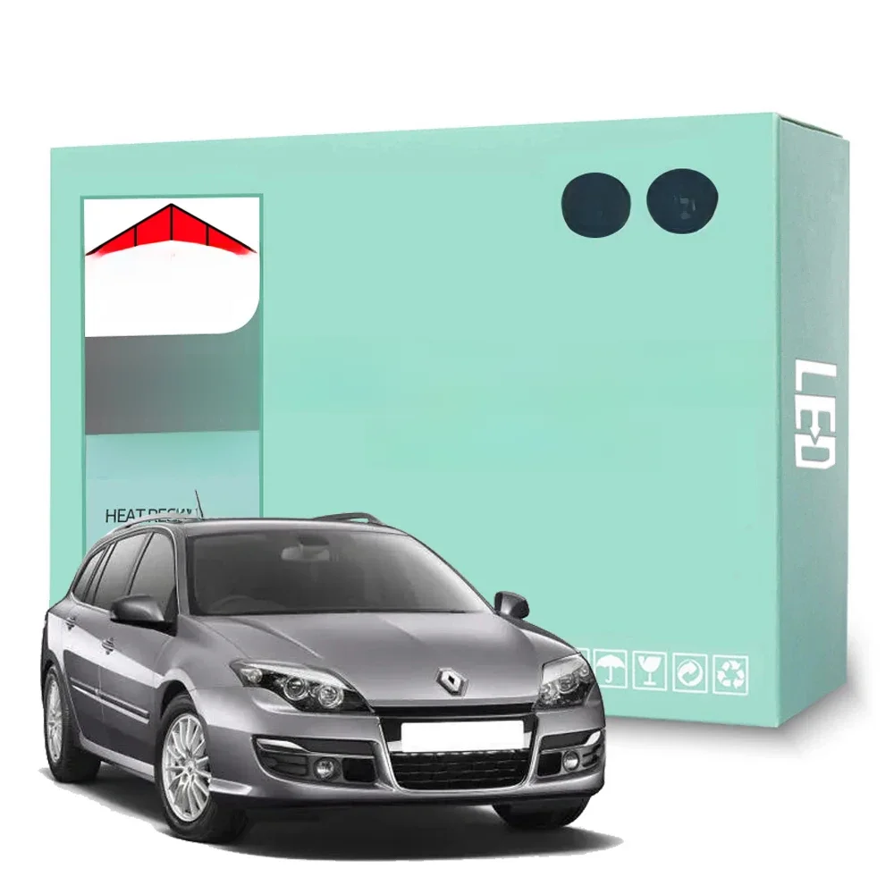 Zestaw żarówek wewnętrznych LED Canbus do Renault Laguna 3 III MK3 Hatchback Sedan Estate Grandtour Coupe 2008-2015 Akcesoria samochodowe — 2