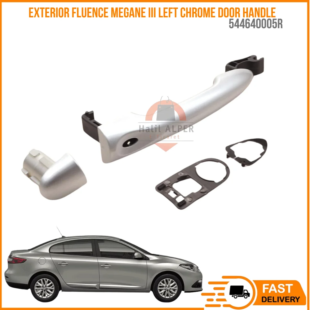 For EXTERIOR FLUENCE MEGANE III DOOR HANDLE ON LEFT CHROME Oem 806B08422 super quality high satisfaction high satisfaction high D