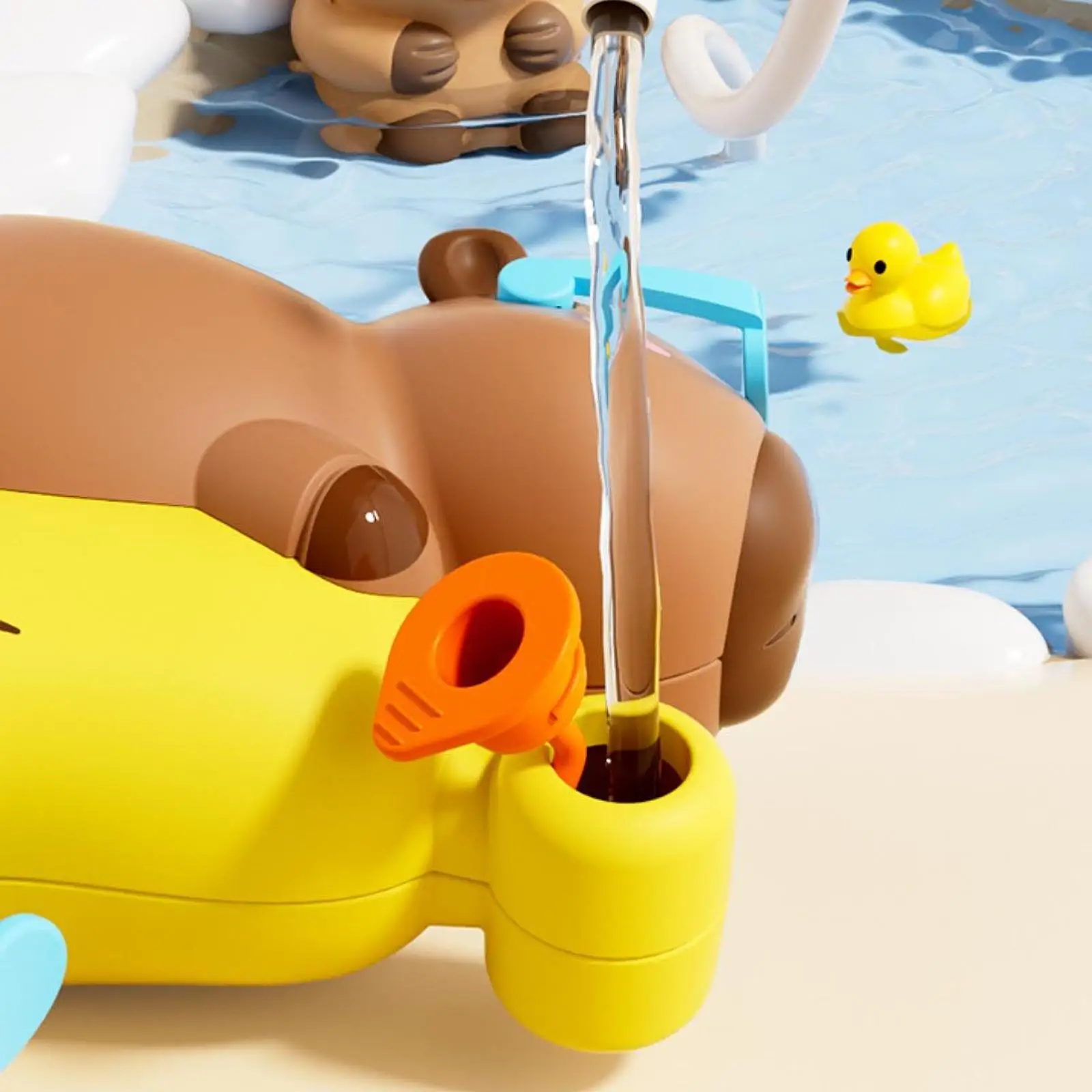 เด็กปืนฉีดน้ําขนาดเล็กการ์ตูนฤดูร้อน Squirting น้ําของเล่นสเปรย์น้ําเด็กเล่นน้ําสระว่ายน้ําชายหาดกิจกรรมกลางแจ้ง