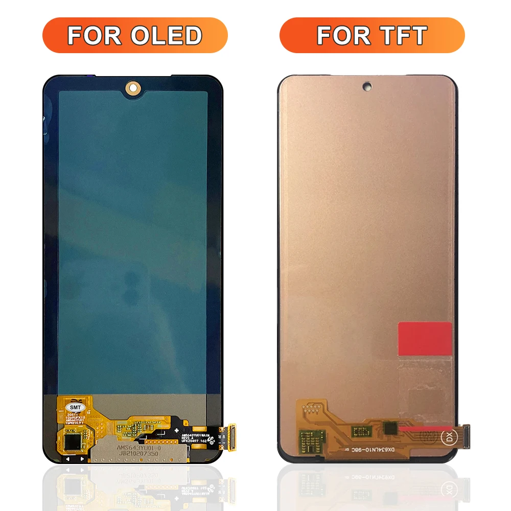 6.43\'\' AMOLED For Xiaomi Poco M5s LCD Display With Touch Screen Digitizer Replacement for Poco M5s 2207117BPG lcd with frame