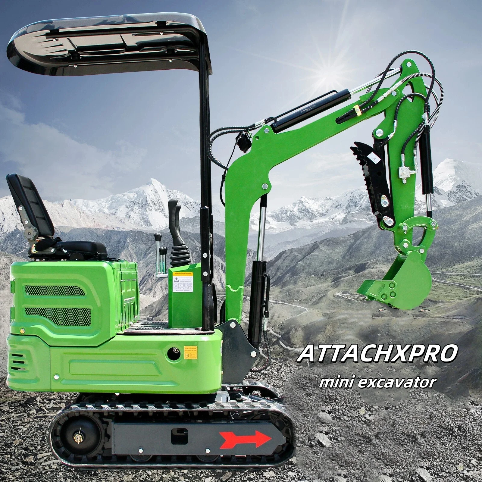 Pagamento completo, non un deposito Minescavatore DM150G da 2000 libbre con morsetto idraulico e motore B&C