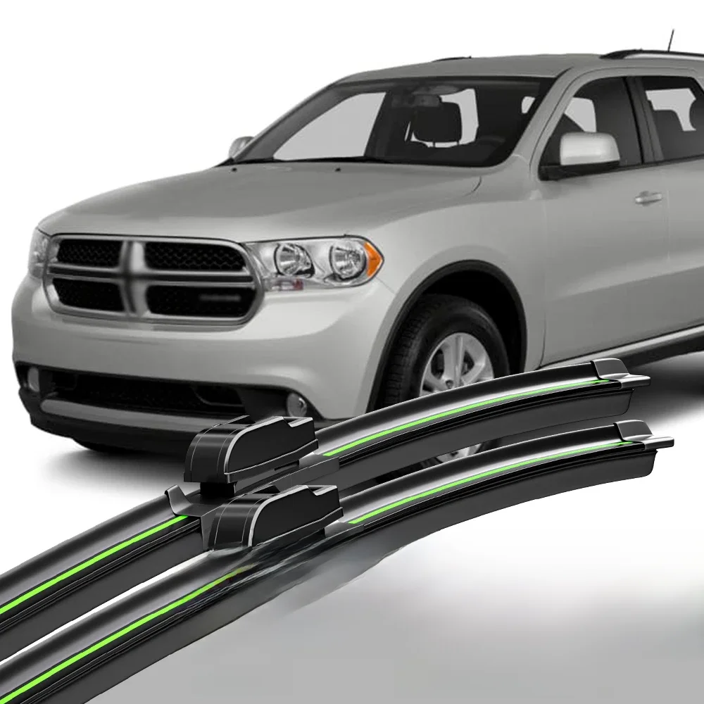 Do Dodge Durango 1998-2023 Pióra wycieraczek przedniej szyby 2szt Akcesoria do szyb przednich 2000 2008 2011 2012 2013 2019 2020 — zdjęcie 2