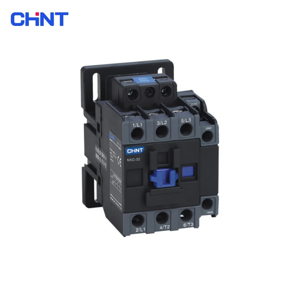 CHINT NXC-09 12 18 25 32 40 65 AC Contactor 3 Pole Magnetic Contactor 9A-65A Motor Starter Relay Coil AC24V 36V 110V 220V 380V