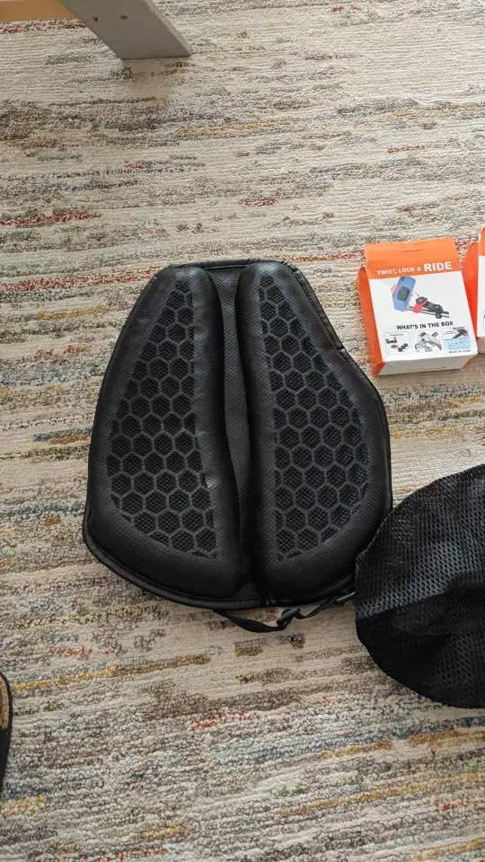 Bikerzonez HexFlow Motorcycle Seat Cushion