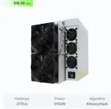 AK BEST OFFER BUY 5 GET 3 FREE Bitmain Antminer KS5 Pro 21Th 3150W KHeavyHash Antminer