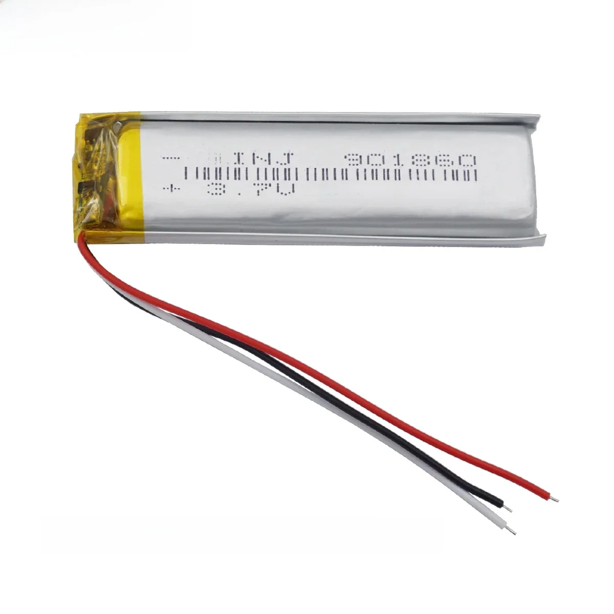3.7V 1000mAh 3.7Wh Polymer Lipo Rechargeable Battery 3 Wire Thermistor 901860 For Cellular Line Interphone Sport GPS Car DashCam