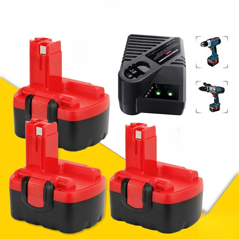 BAT038 – akumulator 14,4 V, 3500 mAh, do ładowania, kompatybilny z modelami Bosch BAT038, BAT040, BAT140, BAT159, BAT041, 3660K, NI-MH, PSR, GSR, GWS, GHO – akumulator 14,4 V. — zdjęcie produktu 7