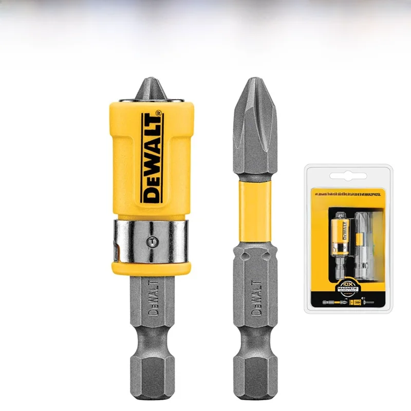 DEWALT Originele DWA2PH2SL MAXFIT Schroevendraaier Bits 2Inches PH2 Slagschroevendraaier Bit Magnetische Ring Mouw Sucker Tool Accessoires - afbeelding 2