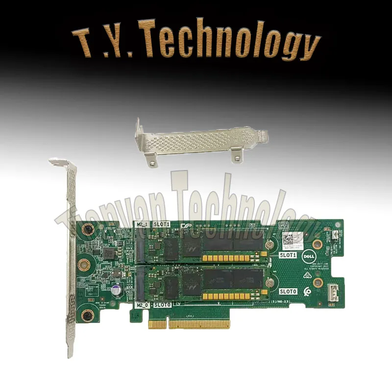 for Dell 72WKY BOSS-S1 Controller PCIe Card 2x 240GB M.2 Solid State Drive TC2RP Suitable for R740xd