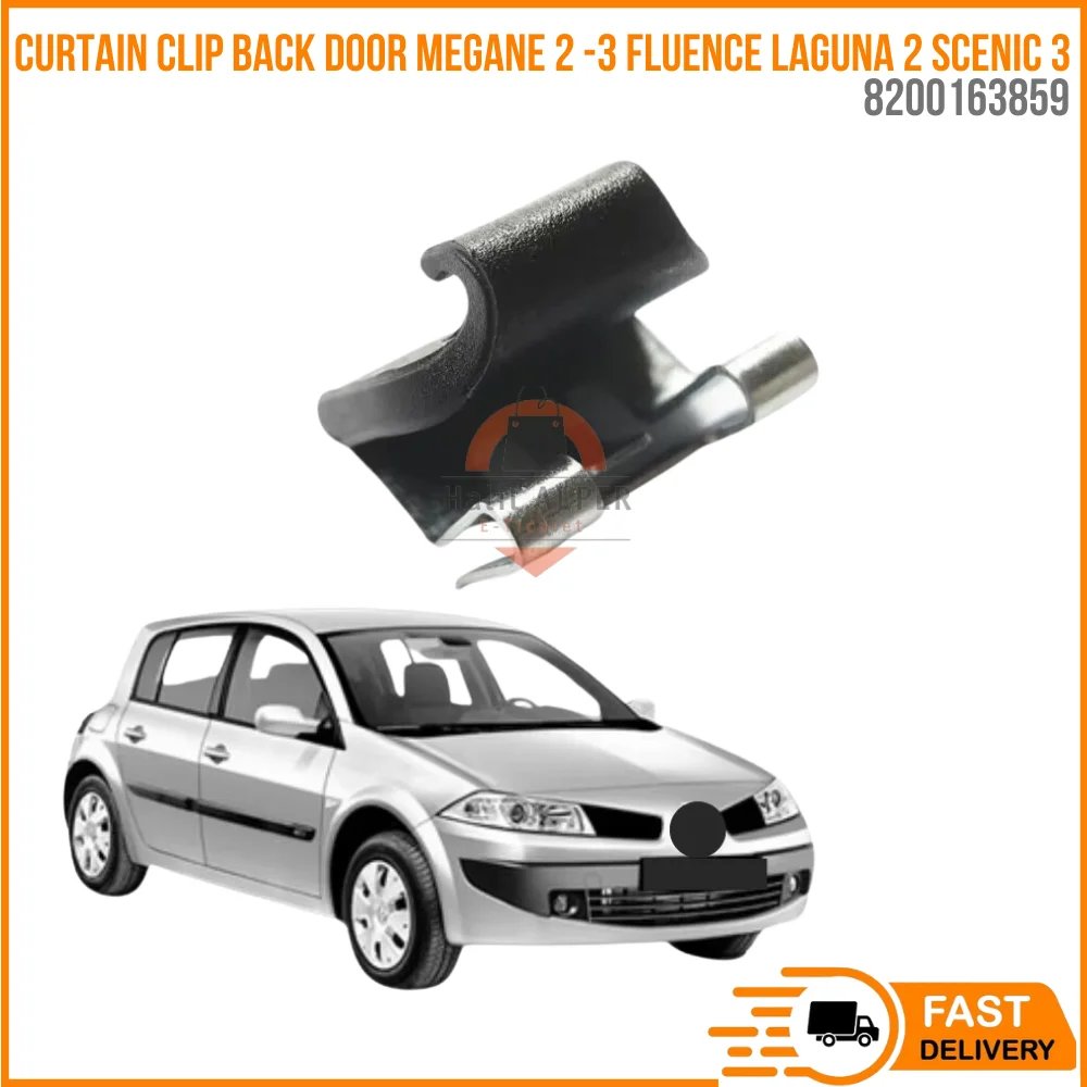 For Curtain Clip Back Door Side Megane 2 -3 Fluence Laguna 2 Scenic 3 In 1 Piece Holder Right and Left Side Oem 8200163859