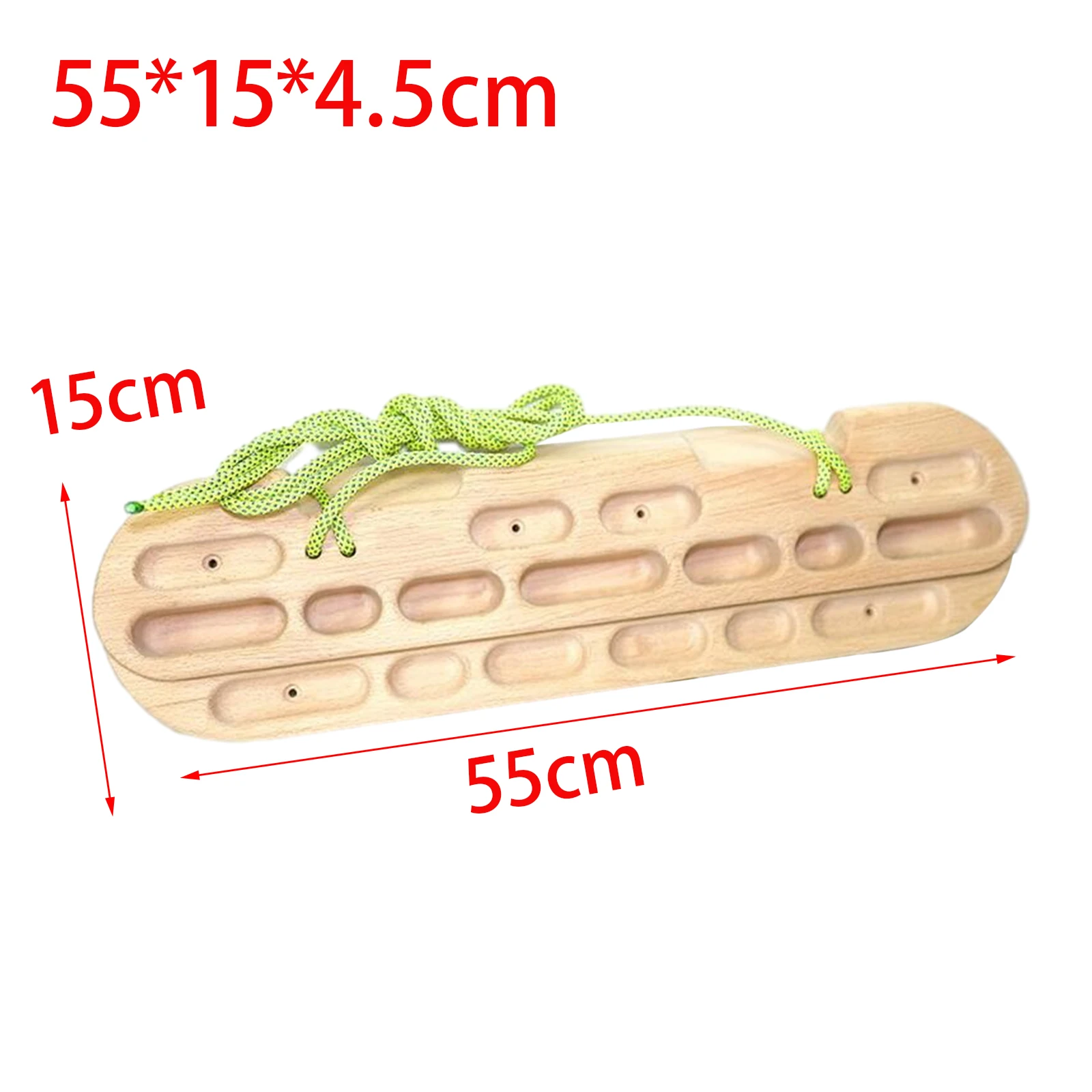 Climbing Fingerboard Climbing Hangboard Rock Climbing Training Hand Wrist and Forearm Strengthener for Athletes Indoor Outdoor