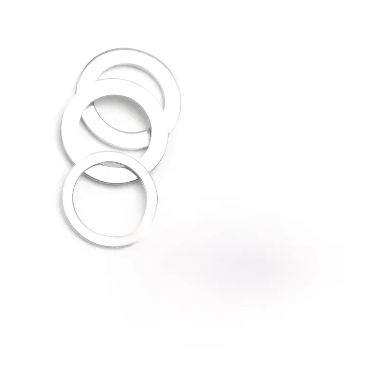 Rondelle en aluminium anneau plat joint anneaux joint plaine entretoise rondelles fixation M5 M6 M8 M10 M12 M14 M16 M18 M20 M22 M24 M26 20/100 pièces