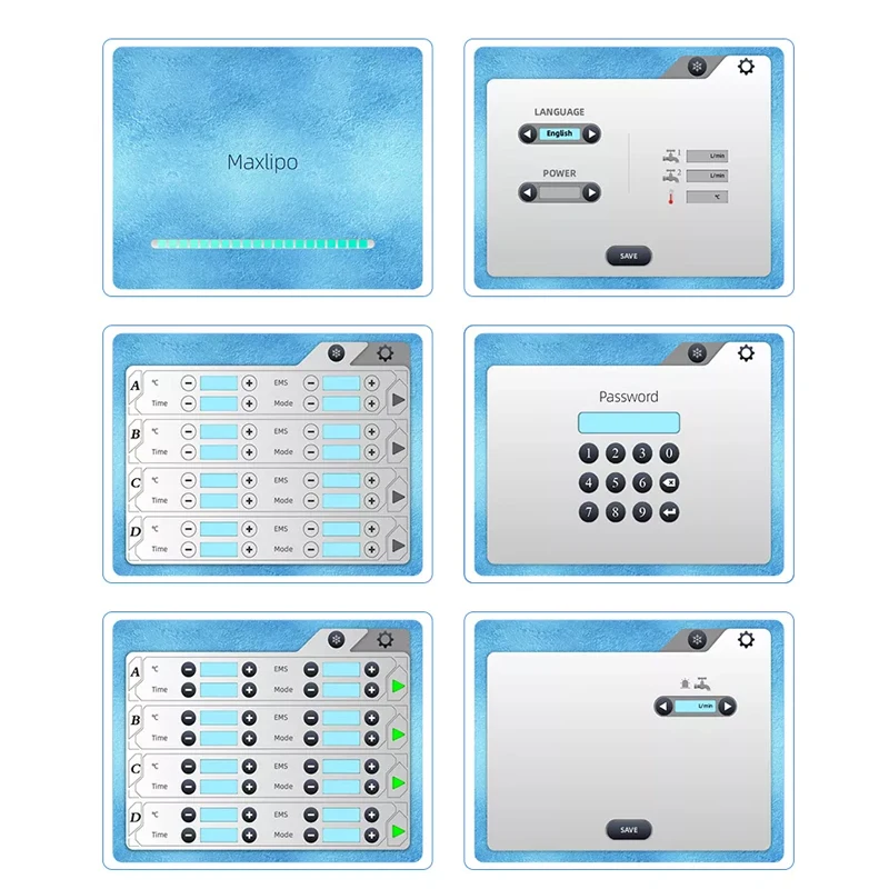 Xách Tay Ems Cơ Thể Giảm Béo Cryolipolysis Máy Mới Nhất Cryo Tấm Mát Cơ Thể Điêu Khắc Chất Béo Đóng Băng Salon Massager Thiết Bị