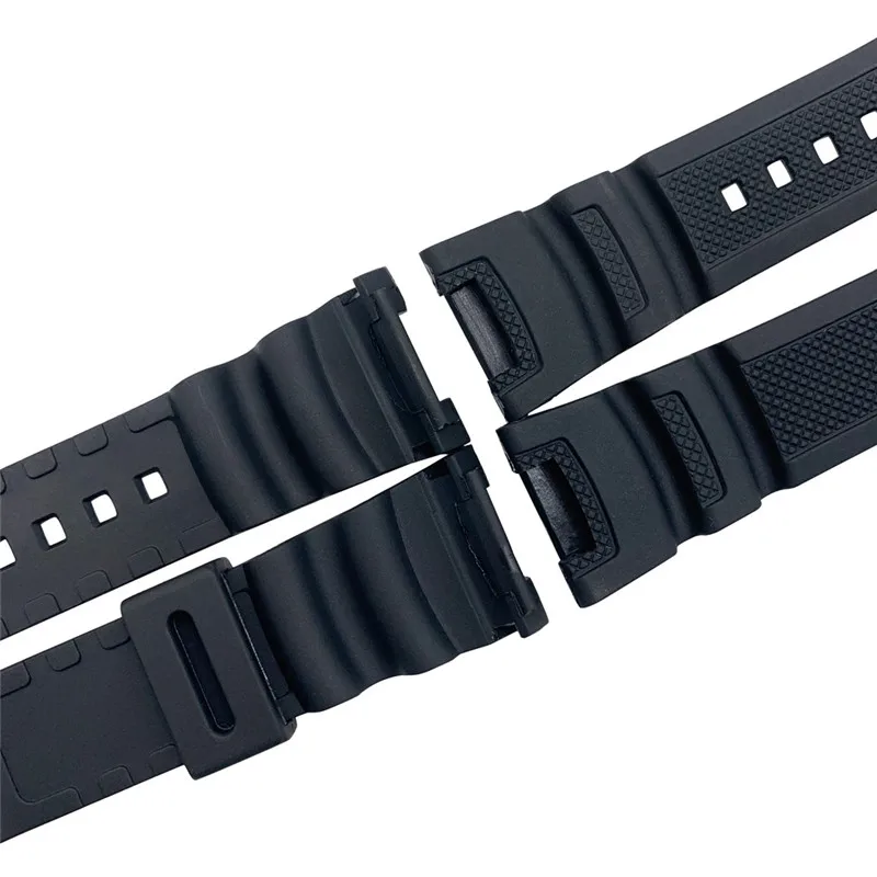 For Casio SGW-100  Silicone Strap Watchband  Men Women Rubber Sport Waterproof Replacement Wrist Band Bracelet Belt