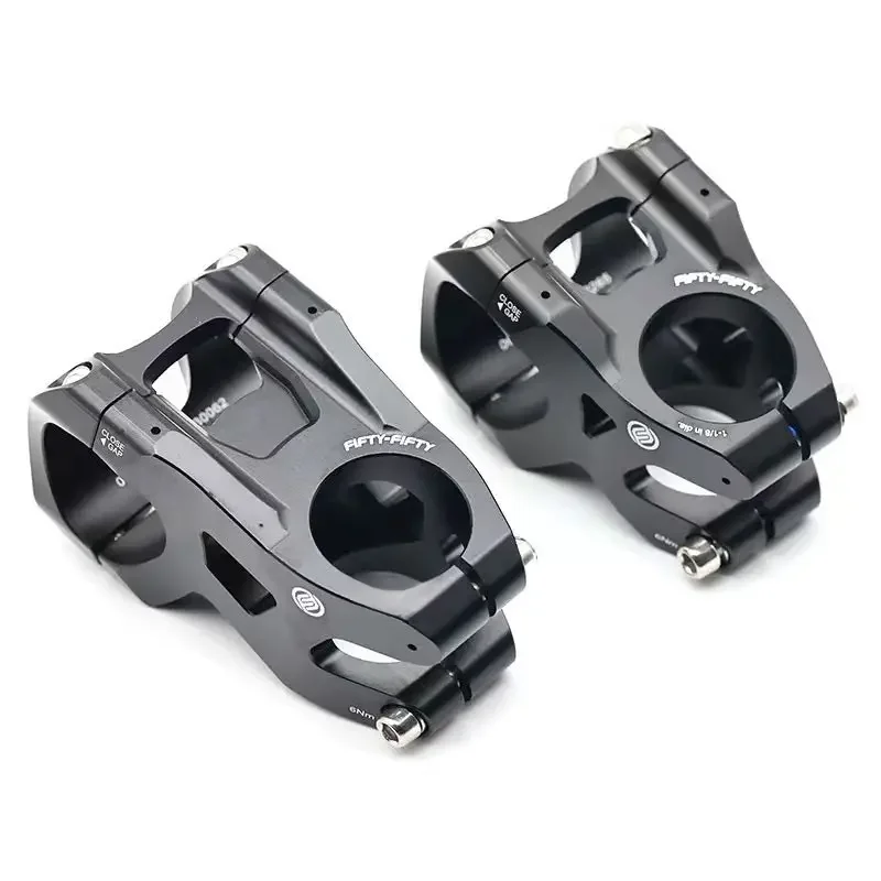 AliExpress NONE FIFTY-FIFTY Bicycle Stem AM/DH/DJ/FR Mountain Bike Stems 1-1/8 Steer Tube 31.8mm Handl 35MM / 50MM