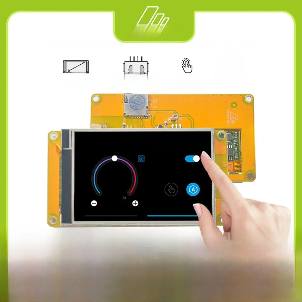 2/3/5 sztuk NEXTION NX4832F035 HMI rezystancyjny wyświetlacz dotykowy moduł serii Discovery darmowy symulator obsługa debugowania operator montażu — zdjęcie produktu 7