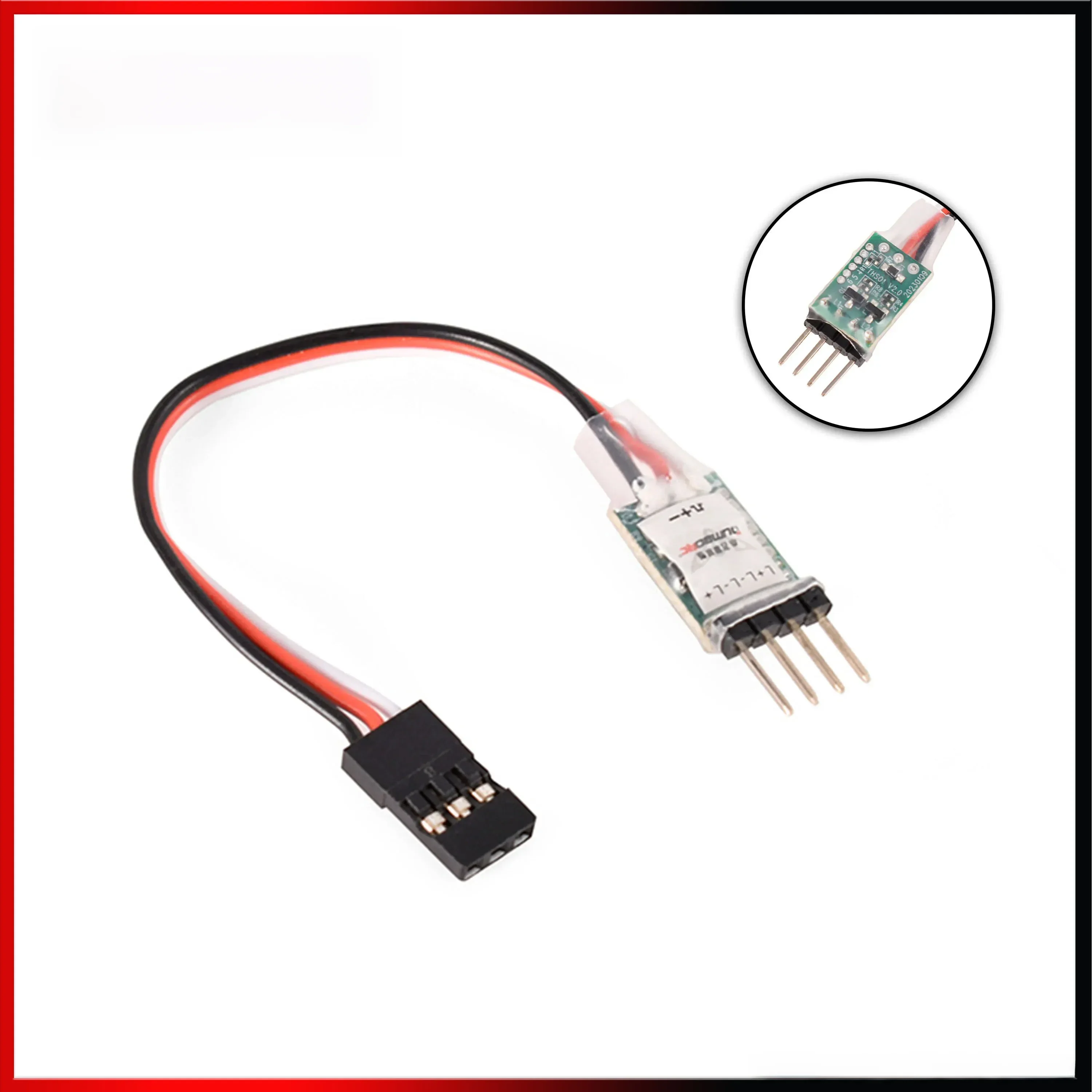 DUMBORC – Module de contrôleur de lumière de lampe LED 3CH, système de panneau de commutation, prise JR marche/arrêt pour voiture RC, pièce d'avion à voilure fixe