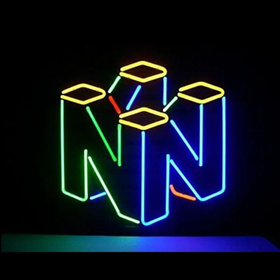 

Nintend Neon Sign Real Glass For Game Room Neon Bulb Sign Iconic Beer Sign Lamp Game Wall Decor Light Artwork