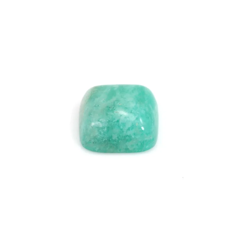 5pcs  Peru Amazonite Cabochon  Cab Square Shape 8/10mm Genuine Natural Stone For Jewelry Making Craft  Earrings Ring DIY Pendant