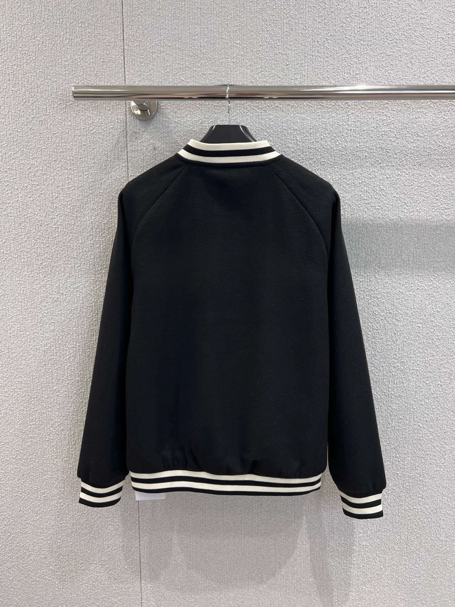 

Новинка 2023 года, летная куртка, однотонное пальто с длинными рукавами и пуговицами, шерстяное пальто в полоску, универсальное утягивающее фигуру, зима-осень