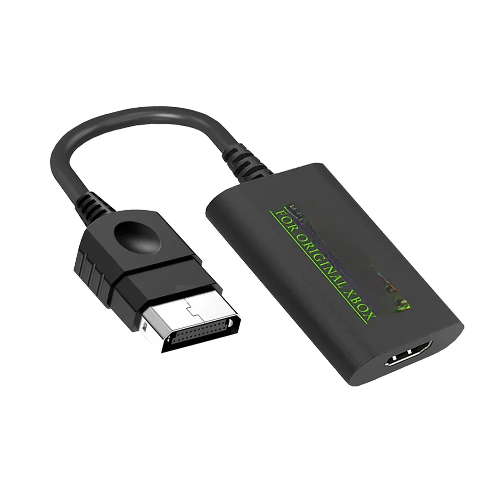 Convertisseur compatible Xbox vers HDMI, adaptateur audio vidéo numérique, budgétaire HDTV, convertisseur de moniteur TV, XBOX 480P, 720P, 1080P