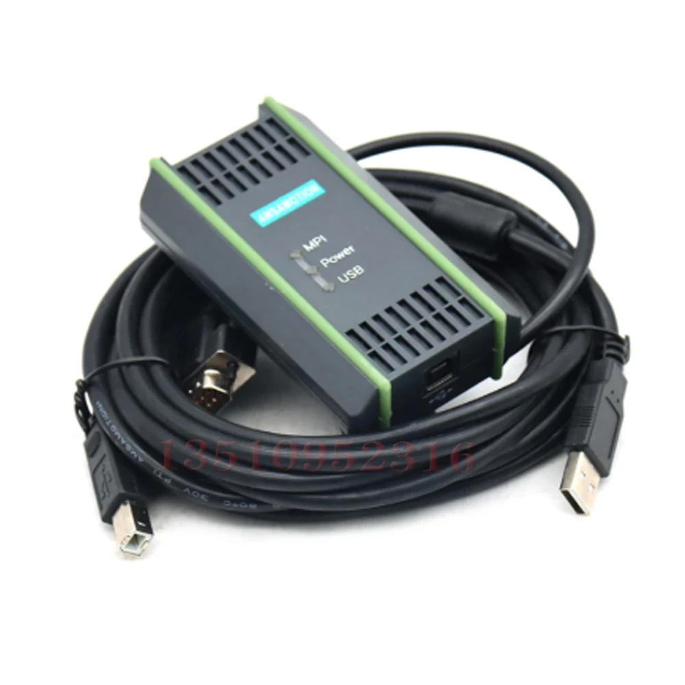 CNC USB-MPI suitable for Siemens S7-200/300/400 PLC programming cable download line 6GK1571-0BA00-0AA0