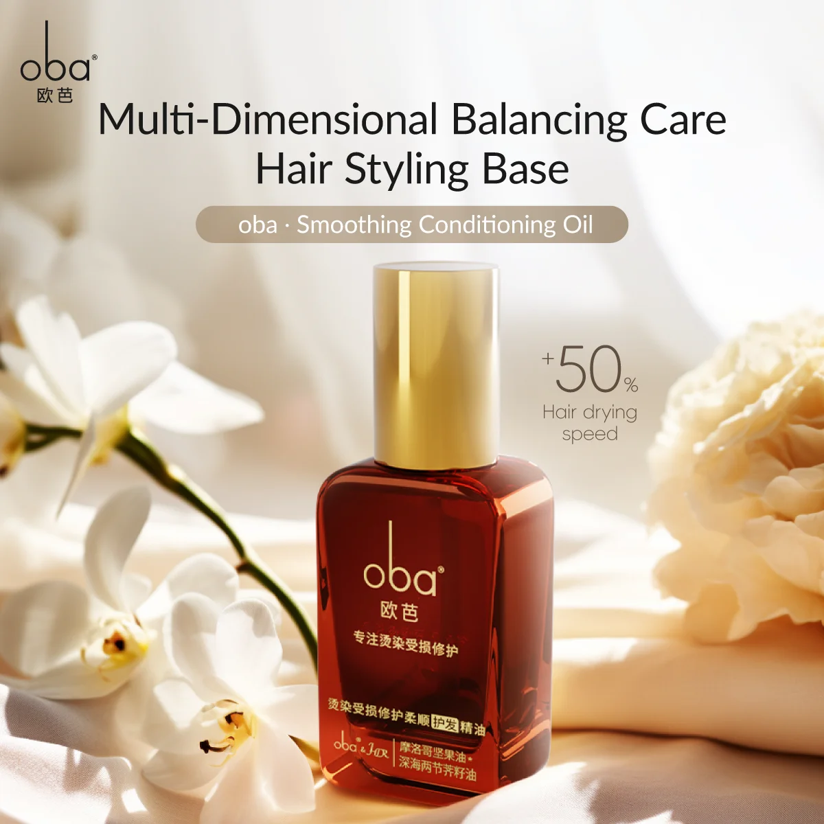 

Oba Argan Oil Hair Care Oil Essential Repairing Enhances Shine Tackles Frizz Smooth Hair Care Treatment For Battered Hair Oil