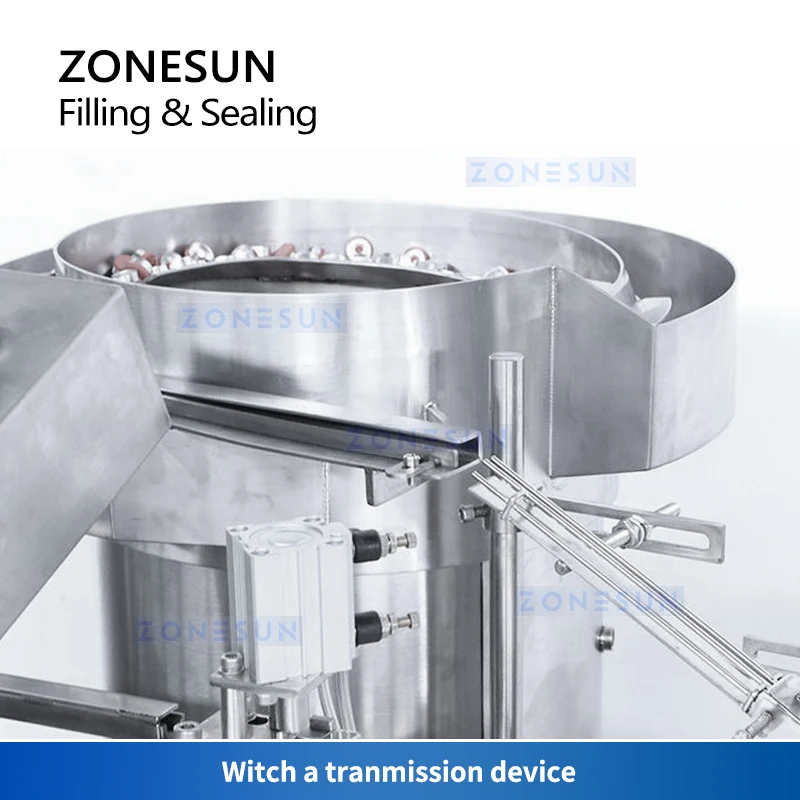 ZONESUN Automatic Custom Bottle Essential Oil Cosmetic Vial Beverage Liquid Filling And Capping Machine ZS-PB450
