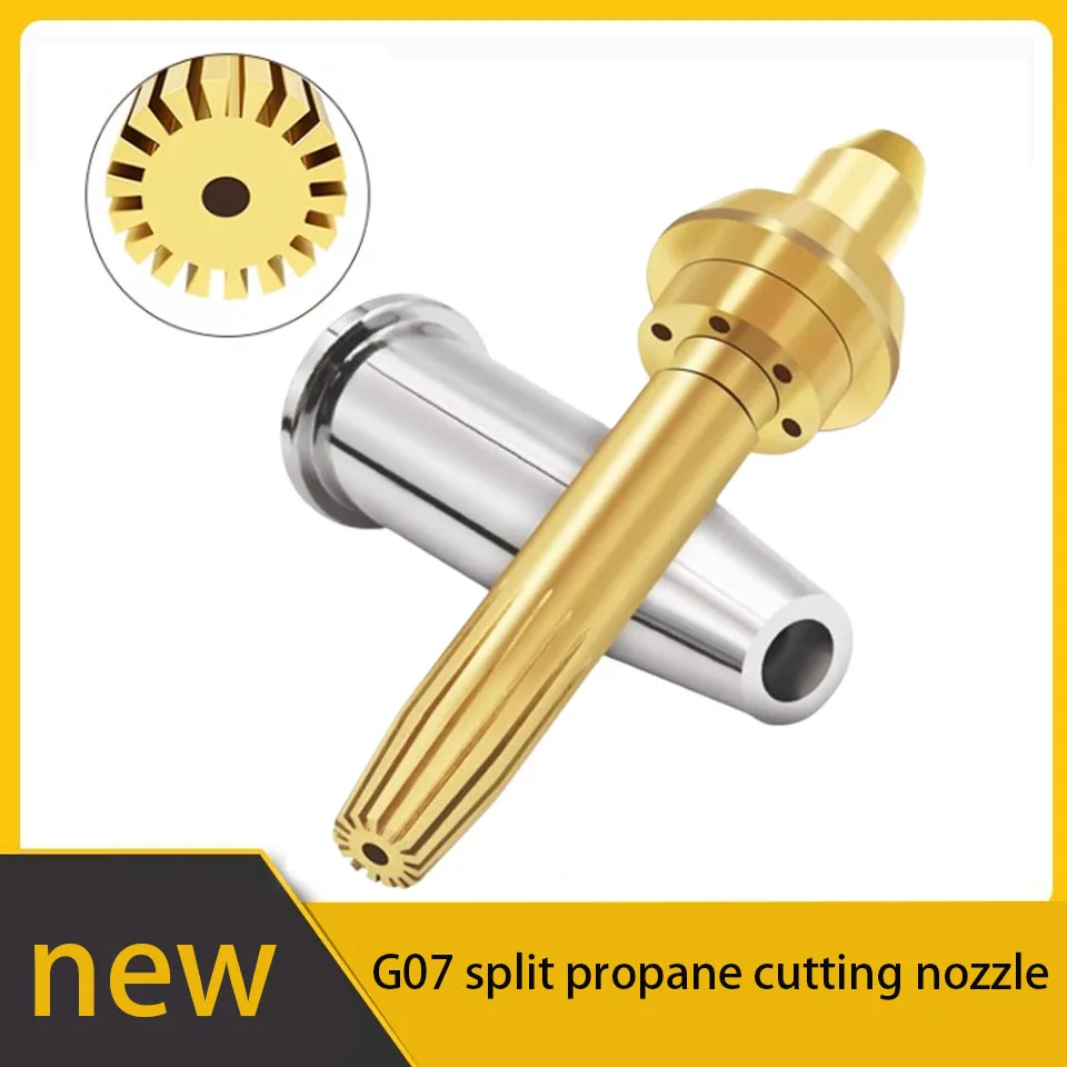 Propane cutting nozzle plum blossom oxygen cutting nozzle 100 type cutting torch nozzle G07 cutting nozzle 30 cutting gun nozzle