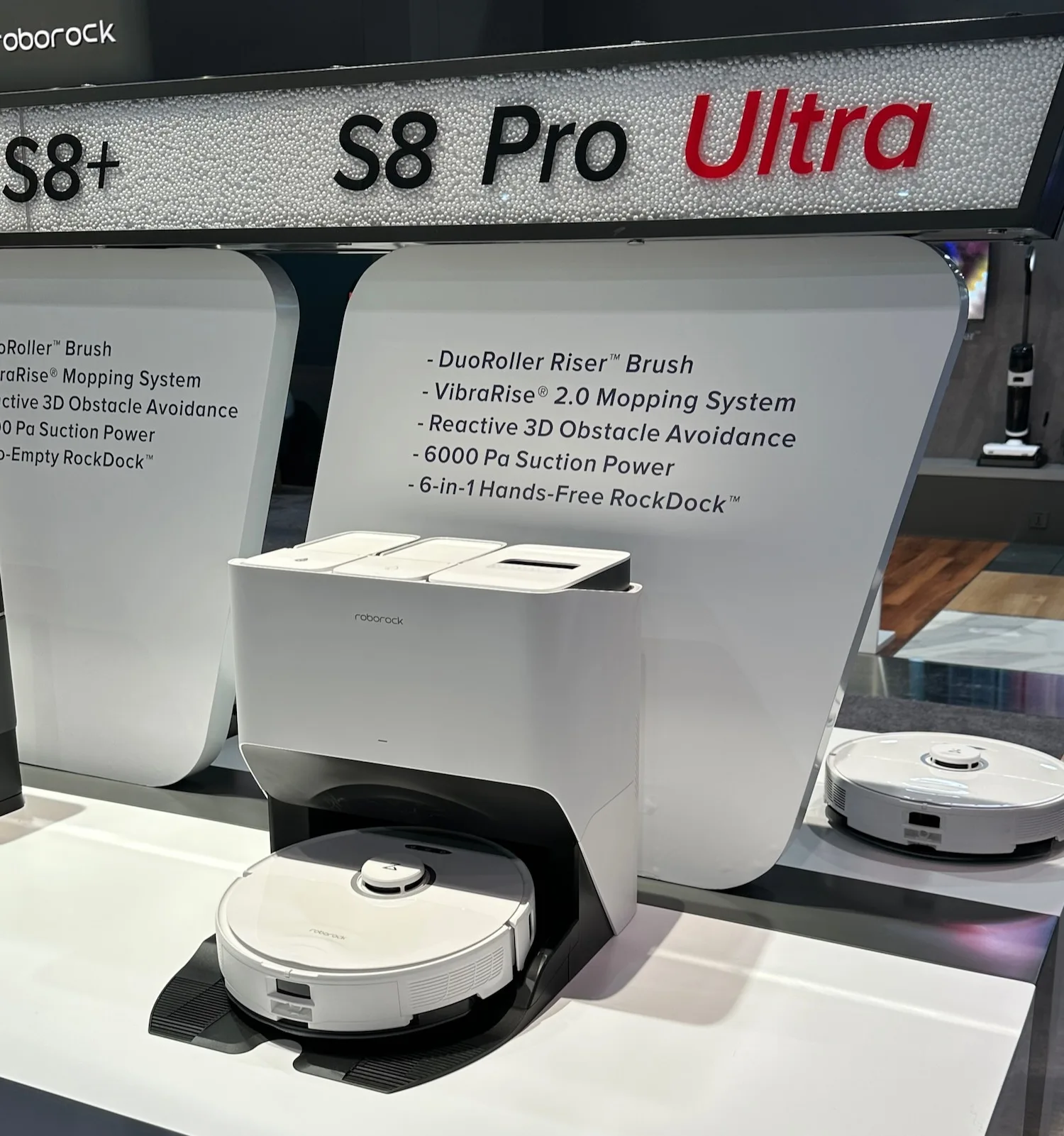 

Робот-пылесос RoborockS S8 Pro Ultra с док-станцией Rock