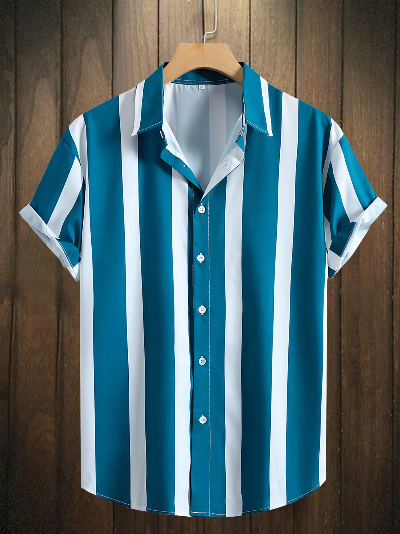 Men\'s Printed Shirt Seaside Vacation Casual Top Beach Clothing Summer Hawaiian Shirt Casual Shirt Beach Shirt Short Sleeve Flow