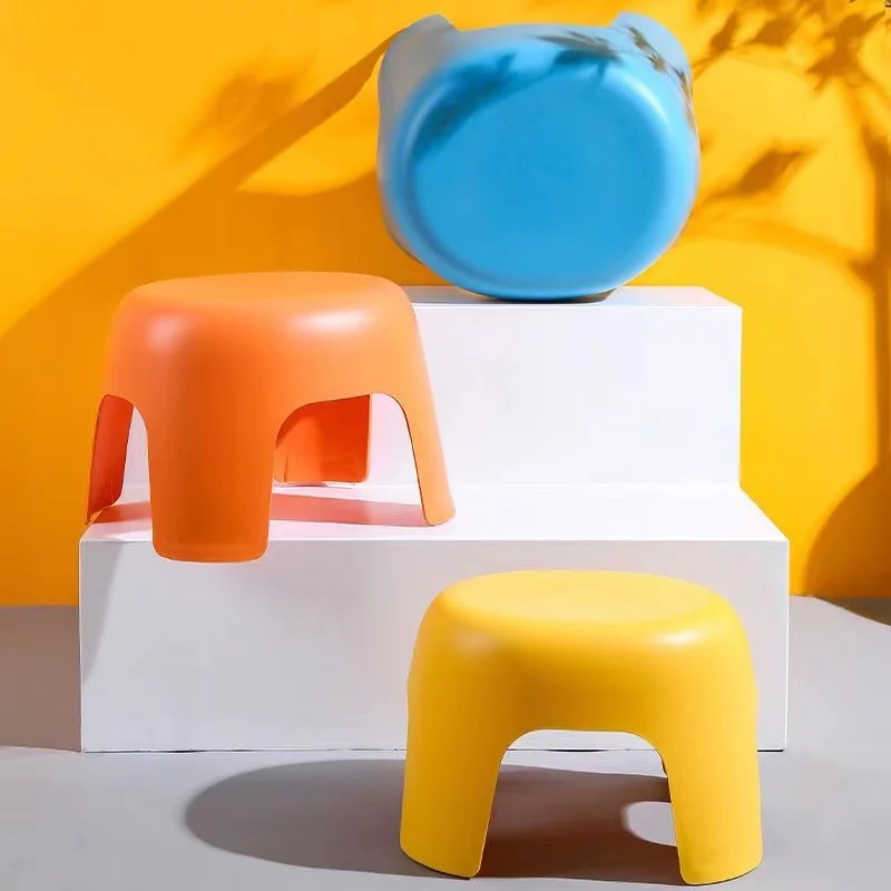 

2025Plastic small stool household stacking thickened