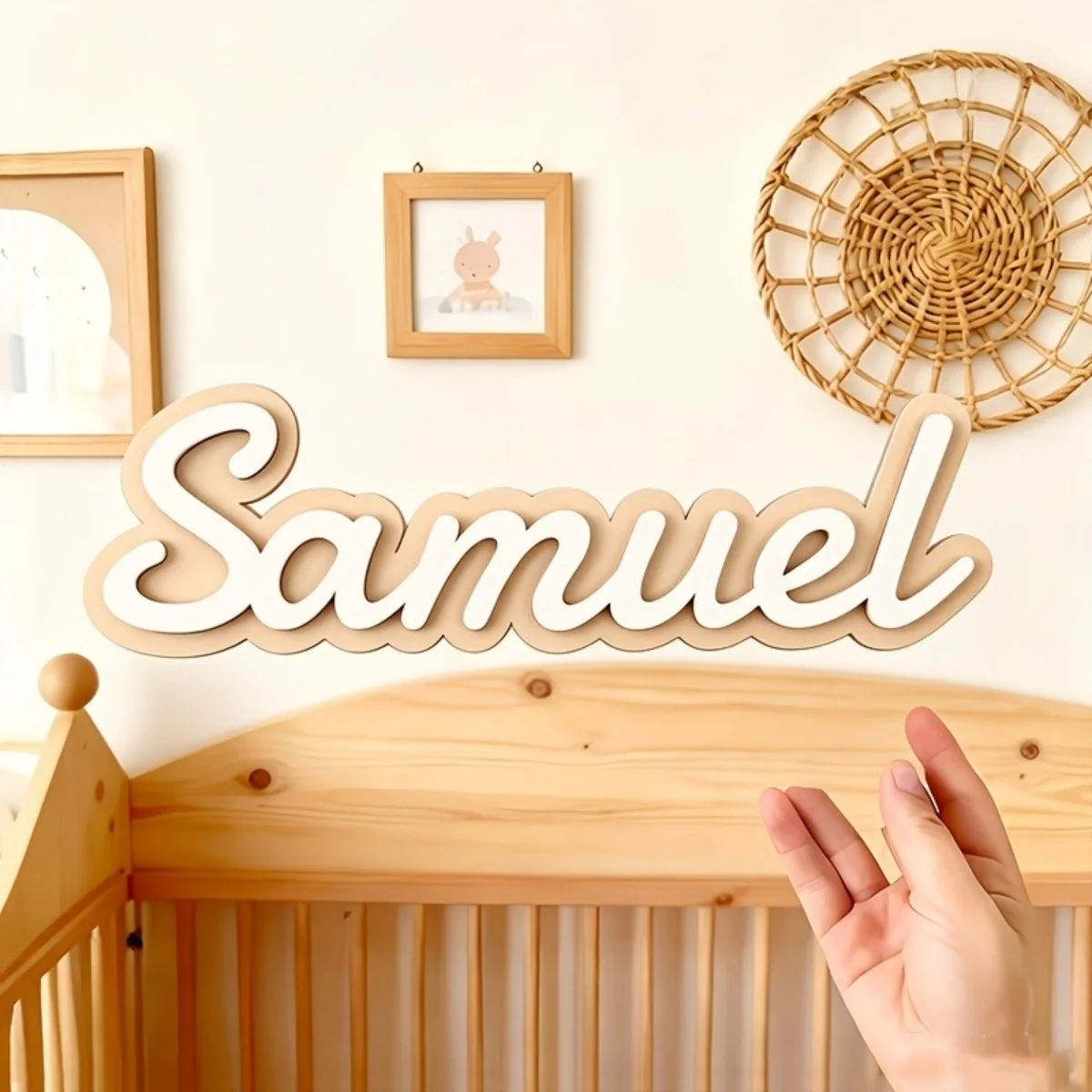 Customizable Letter Name Signs—Suitable for Art Walls, Room Decor, baby Showers, Family Name Signs, and Wooden Plaques.