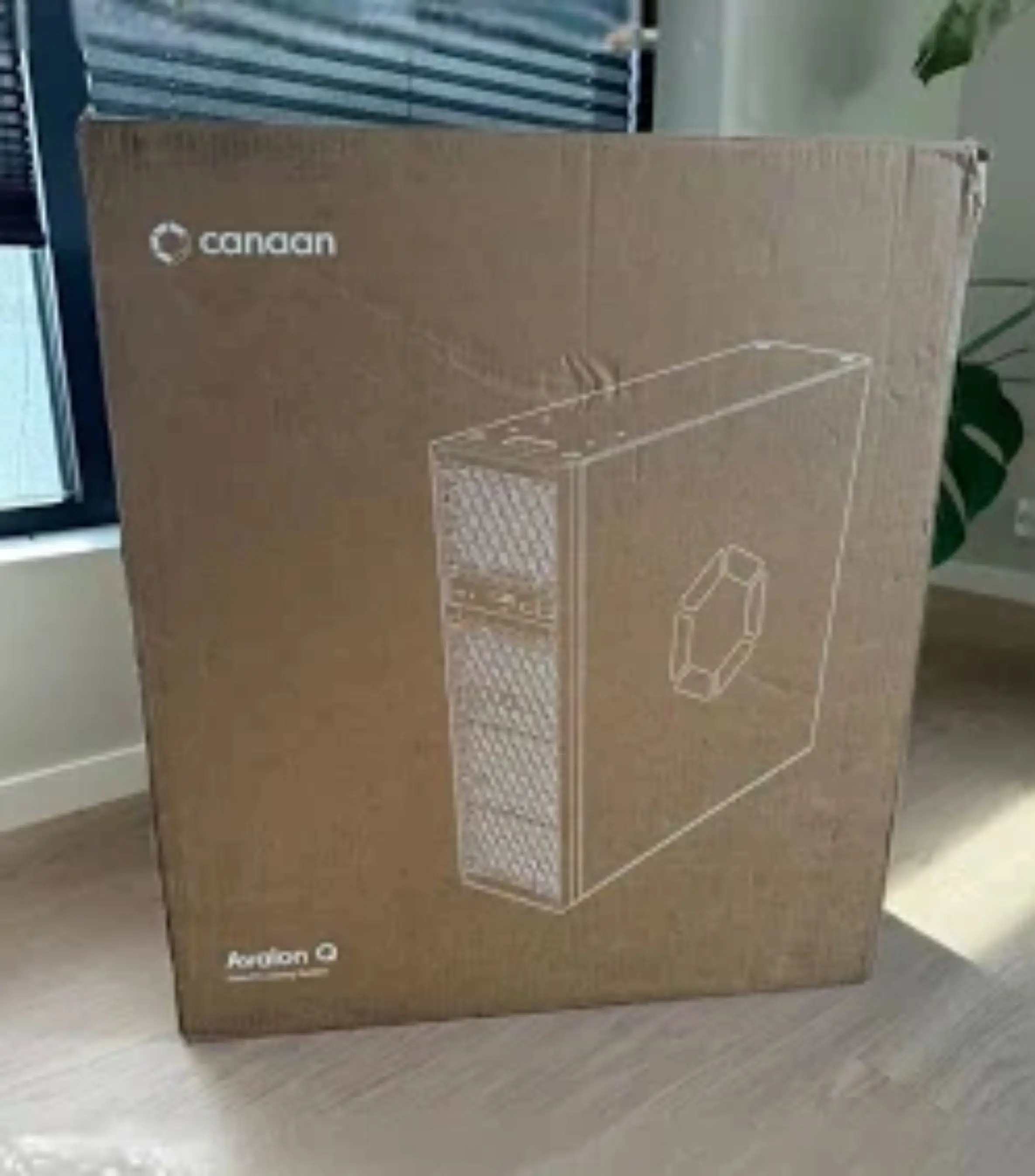 

SH | Stock Delivery Canaan Avalon Q 90T Home Btc Mining Silent Power 1674W 110V-240V With Power Cord