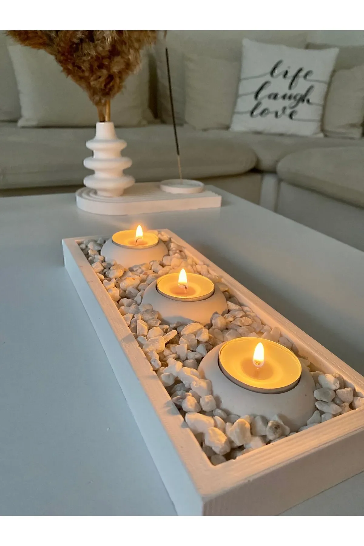 

Miinstore Plate Candle Holder Decorative Candle Holder (CANDLES NOT INCLUDED)