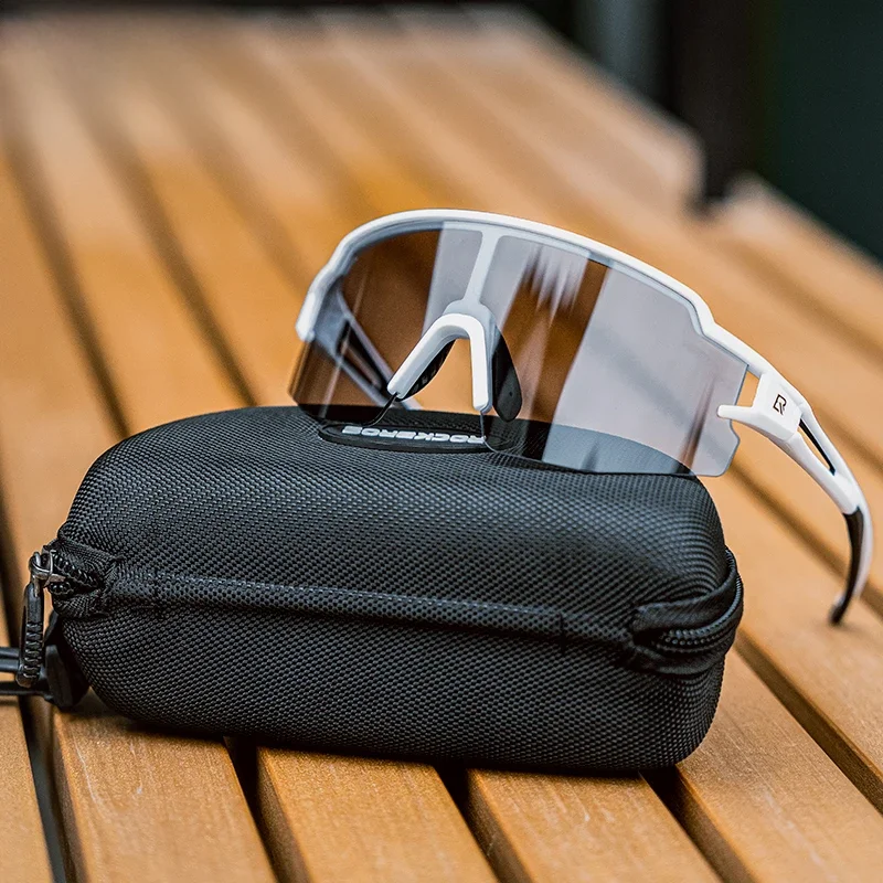 AliExpress ROCKBROS Cycling Glasses Photochromic Polarized Lens Bike Glasses UV400 Protection Eyewear Sunglasses MTB Road Bicycle Goggles