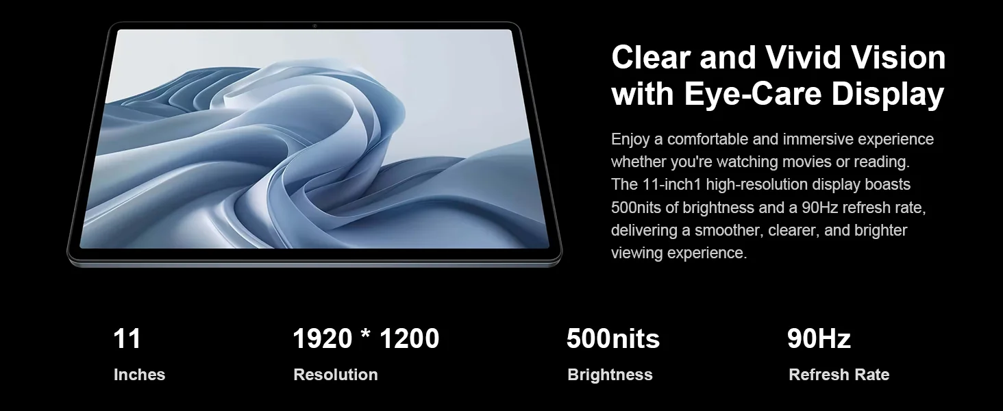 Original OPPO Pad SE Tablet 4GB 128GB MediaTek Helio G100 90Hz LCD Display 1920x1200 Resolution 9340mAh Battery Facial Recognition