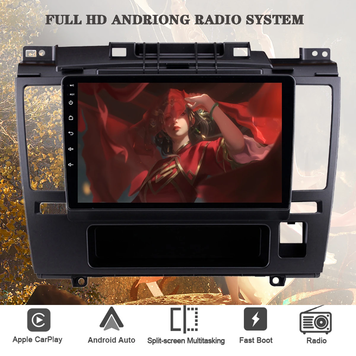 9'' IPS Car Autoradio Stereo PC Tablet Audio A/V DVD Cassette For Nissan Tiida 2005-2013 4G Lte WIFI BT Multimedia GPS Carplay