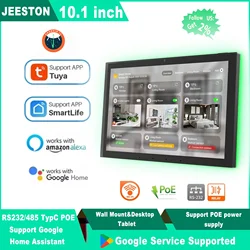 10.1-inch Android 14-inch smart home control panel with RK3576 processor, 4G+64G storage, supports PoE power supply and RGB