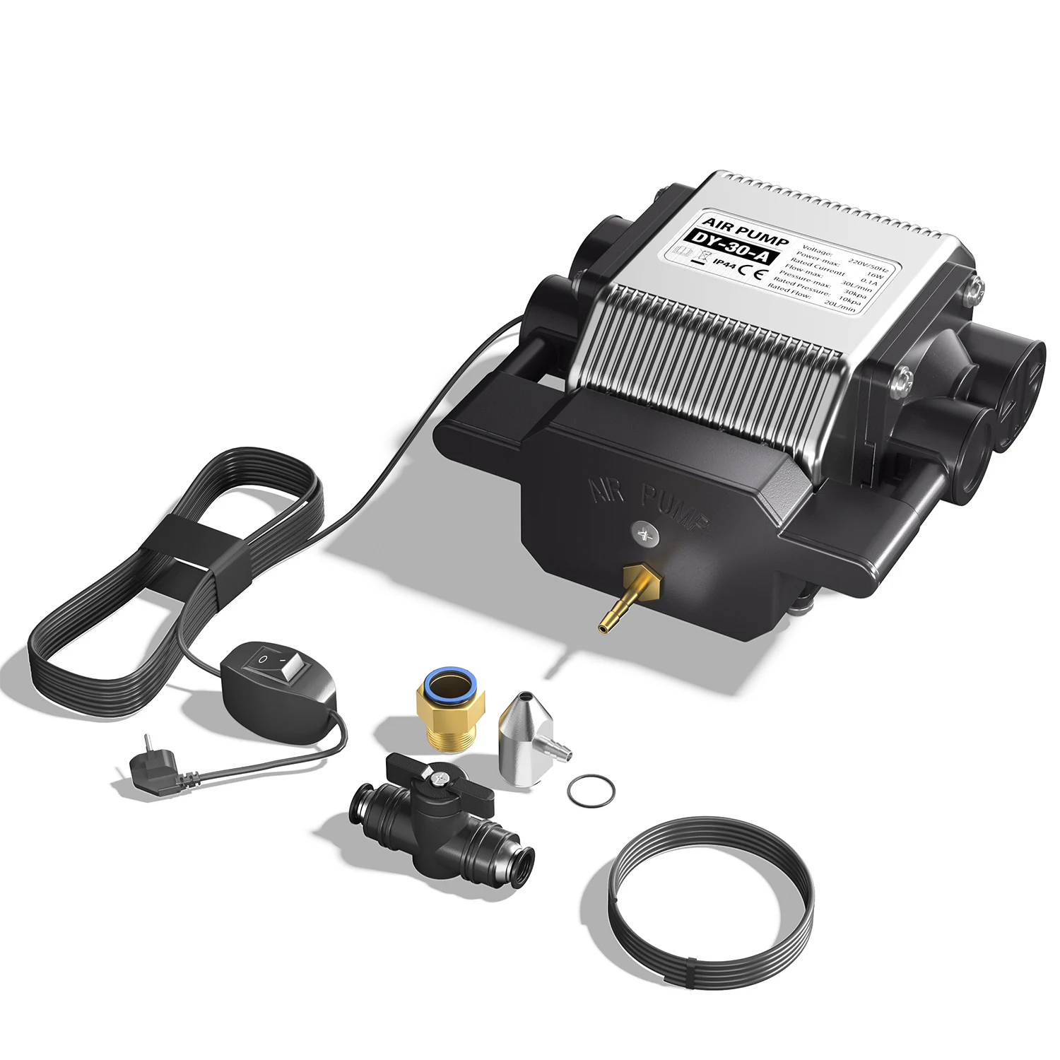 Graveur Laser pompe d'assistance à l'air pour LONGER RAY5 10W 20W Machine de gravure de découpe Laser à faible bruit grand flux d'air accessoires pièces