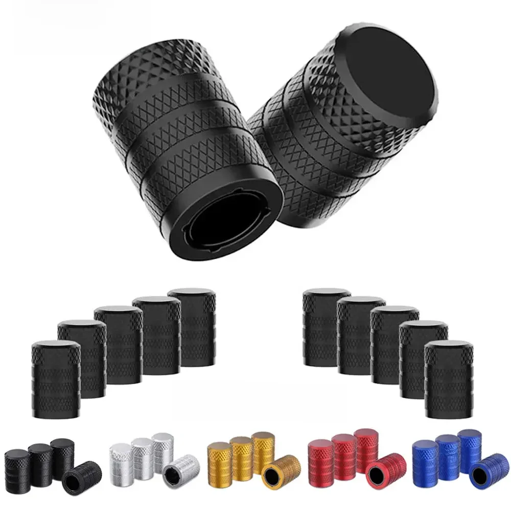 TQQTQQ-Capuchon de assujeten aluminium, 4/8/12 pièces, degré de corrosion, couvercles de tige universels pour voitures, camions, VTT, SUV et vélos