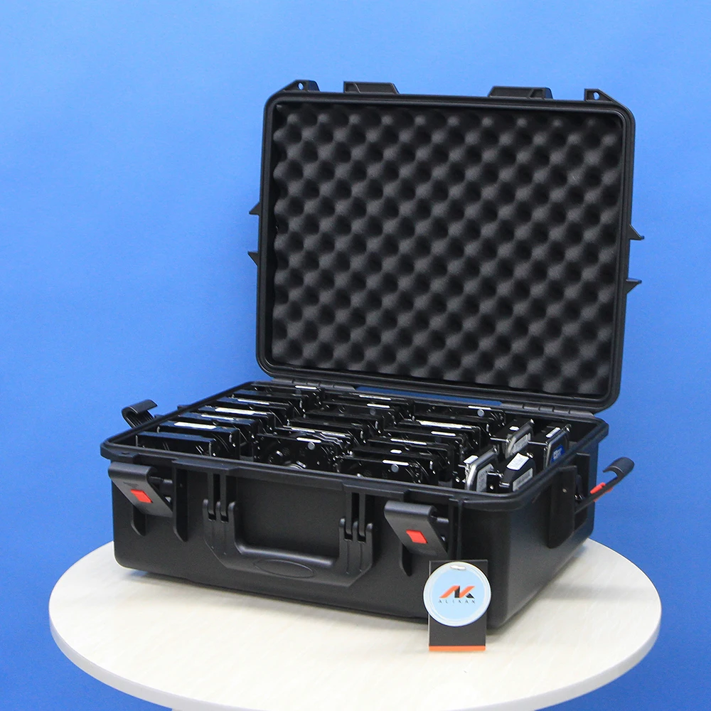 ALIKAN HDD25-WP 55x42x21cm Hard Disk Storage Box PP Material Waterproof Hard Case Waterproof Bag Dust-proof Shock Protection
